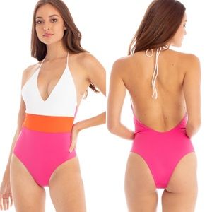 Tavik Chase One Piece Fuchsia/Cherry Tomato